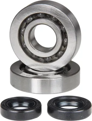 Image de Jeu de roulements de vilebrequin SKF (acier) + bague d'étanchéité pour Piaggio NRG TPH ZIP Sfera / Vespa ET2 LX / Aprilia SR Mojito