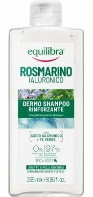 Produktbild von EQUILIBRA Rozmarino Stärkendes Shampoo mit Rosmarin und Hyaluronsäure 265 ml