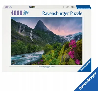 Produktbild von Ravensburger Puzzle 4000 Teile Berg Bach für Erwachsene