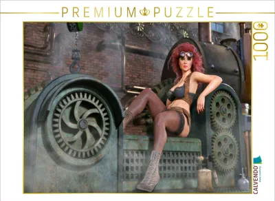 Produktbild von CALVENDO Puzzle Maschinistin | 1000 Teile Lege-Größe 64x48cm Foto-Puzzle für glückliche Stunden