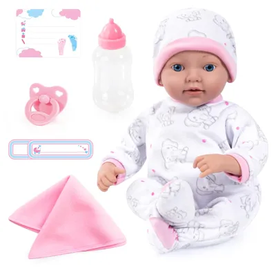 Image de Poupée BAYER Reborn 38cm + accessoires.93827AB 17883