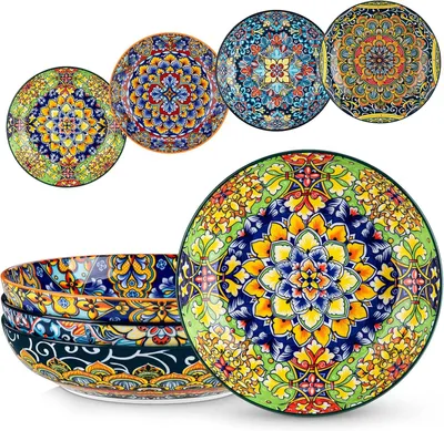 Obrázek produktu pro Servírovací sada – 4 kusy – porcelán – vhodná do myčky – v českém designu