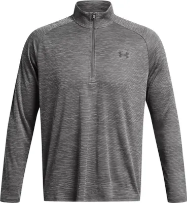 Produktbild von Under Armour UA Tech Textured 1/2 Zip grau XXL