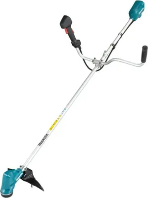 Zdjęcie produktu dla Makita DUR190U, Trymer do strun, 30 cm, Ostrze/żyłka, Uchwyt typu U, Czarny, Zielony, 91,6 dB