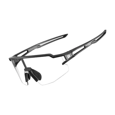 Zdjęcie produktu dla Okulary rowerowe Rockbros 10175 fotochromowe UV400 - czarne