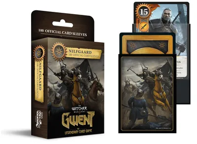 Immagine prodotto di Manicure per Carte Gwent – Set 100 Protezioni Ufficiali per Carte