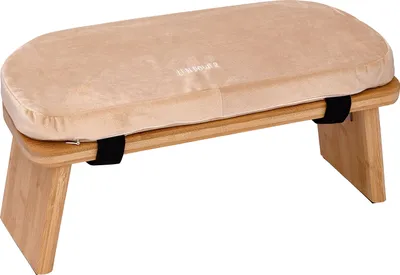 Zdjęcie produktu dla Ławka do jogi Zen Power, ławka do jogi Holz - kremowa