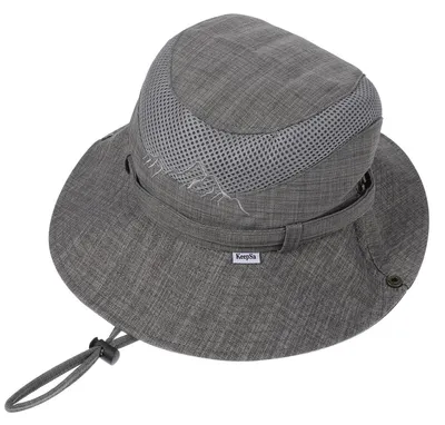 Produktbild von Safari Fischerhut Herren Baumwolle-Leinen Grau 58-61 cm