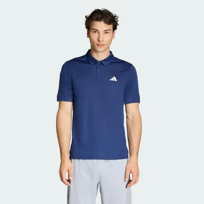 Productafbeelding van Adidas heren workout essentials basispolo, donkerblauw, maat XS