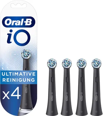 Produktbild von Oral-B iO Ultimative Reinigung 4er (schwarz, Frustfreie Verpackung)
