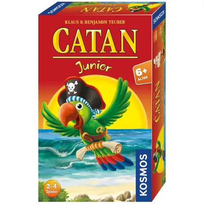 Produktbild von Kosmos Catan Junior Mitbringspiel, 6 Jahr(e), Reiseedition
