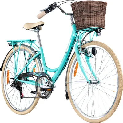 Produktbild von Galano Valencia Damenfahrrad 28 Zoll retro Hollandrad Damen 150 - 175 cm Tiefeinsteiger Fahrrad