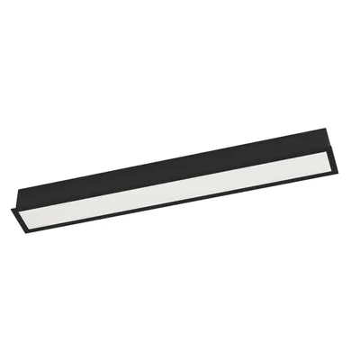 Produktbild von Eglo 900264 SALITTA LED Außen-Einbauleuchte 14W 600x75mm Schwarz Weiss Warmweiss IP65