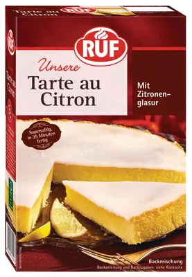 Produktbild von RUF Tarte au Citron Backmischung
