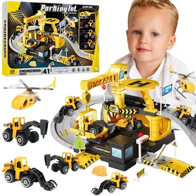 Obrázek produktu pro Woopie Garáž Parkování Road Works 41 ks.