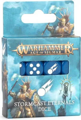 Obrázok produktu pre Games Workshop 65-12, Súprava kociek, Modrá, 16 kusov