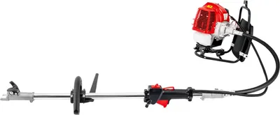 Produktbild von Multifunktions Rasentrimmer & Freischneider - Rucksackgerät Benzin 52 cm³ - Unkrauttrimmer - Heckenschere - Weiß