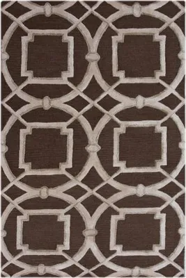 Imagen del producto de Margarita 1504 D, color marrón (150 x 240 cm)