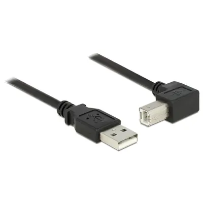 Produktbild von DeLOCK 3m, USB 2.0-A - USB 2.0-B, 3 m, USB A, USB B, USB 2.0, Männlich/Männlich, Schwarz