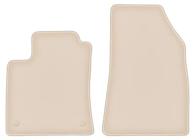 Imagen del producto de Alfombrillas delanteras de moqueta para Renault Clio V 2019- (hatchback) – 2 piezas, beige, a medida – Wielganizator FORTUNA