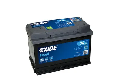 Produktbild von EXIDE Excell Starterbatterie 12V 74Ah 680A/EN B13 L3 für Auto LKW Batterie