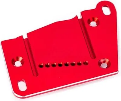 Produktbild von Motorplatte Alu rot