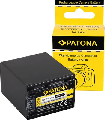 Produktbild von PATONA 1118, Sony, 2700 mAh, 6,8 V, Lithium-Ion (Li-Ion)