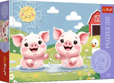 Immagine prodotto di PUZZLE TREFL 30 Vita felice in campagna 18334