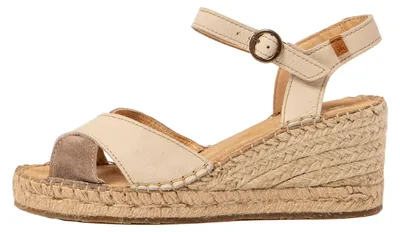 Produktbild von El Naturalista Keilsandalen Damen N5261 WAX NAPPA CREAM / ALMAZARA Farbe Beige