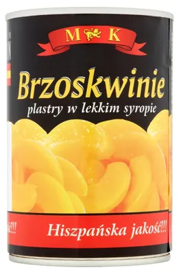 Zdjęcie produktu dla Brzoskwinie Plastry 420G Mk