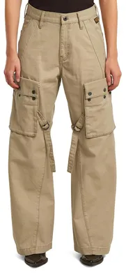 Immagine prodotto di G-STAR Raw C.V. Pantaloni cargo da donna, modello Mega, color beige, taglia 25W