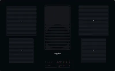 Produktbild von Whirlpool WVH 92 K/1, Schwarz, Integriert, 80.4 cm, Zonen-Induktionskochfeld, Glaskeramik, 4 Zone(n)