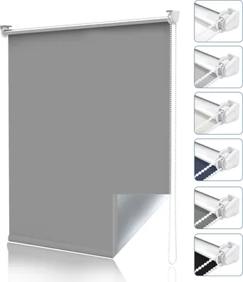 Produktbild von Verdunklungsrollo 75x170 Grau