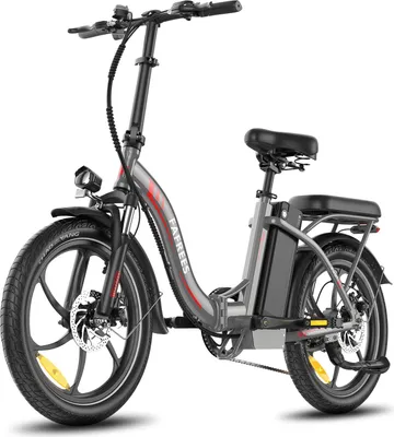Produktbild von E-Bike FAFREES F20+ - Motor 250W Akku 36V20Ah 20 Zoll Räder Mechanische Scheibenbremse - Grau