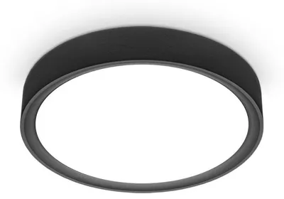 Image de B.K.Licht I Plafonnier LED 12 W I 4.000K I 25 cm de diamètre I 1.200 lumen I lumière blanche neutre I noir mat