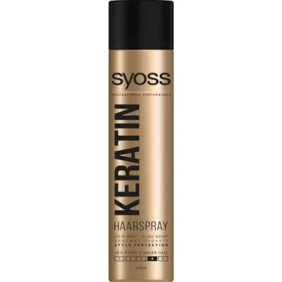 Produktbild von Syoss Style Perfection Haarspray Keratin extra starker Halt 400ml