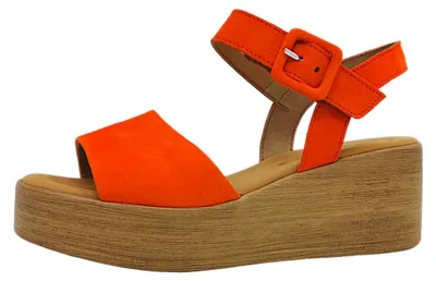 Immagine prodotto di Sandali da donna Gabor, colore rosso, adatti al tempo libero