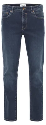 Image de Pantalon jeans pour hommes Solid SDDUNLEY RYDER, coupe classique, mélange de coton, coupe régulière