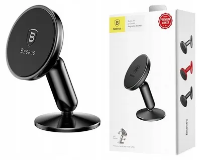 Zdjęcie produktu dla Baseus SUYZD-01, Telefon komórkowy/Smartfon, Uchwyt aktywny, Samochód, Czarny