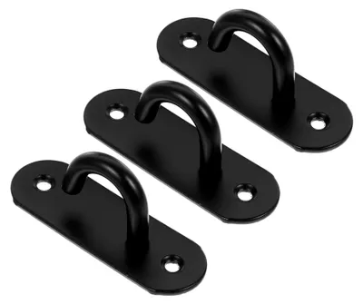 Produktbild von Wandanker Für Widerstandsbänder Edelstahl 3 Stück Robuste Deckenhaken Für Hängematten Und Hängesessel Fitnessstudio Zuhause