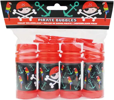 Produktbild von Seifenblasen Pirat - 60 ml 4er Set