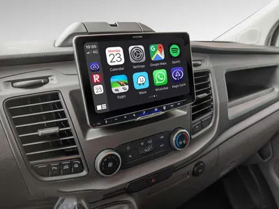 Obrázok produktu pre Alpine iLX-F905TRA – 9-palcový multimediálny systém pre vozidlá Ford Transit