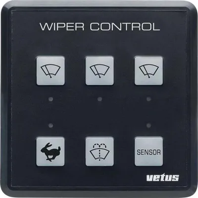 Produktbild von Vetus Scheibenwischer Kontrollpanell, 12/24V