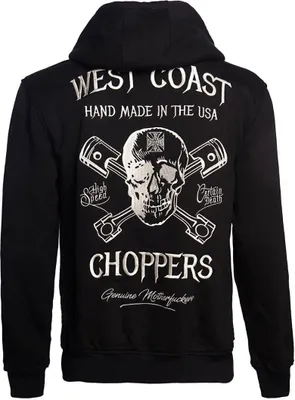Produktbild von West Coast Choppers High Speed Zip Hoody black M