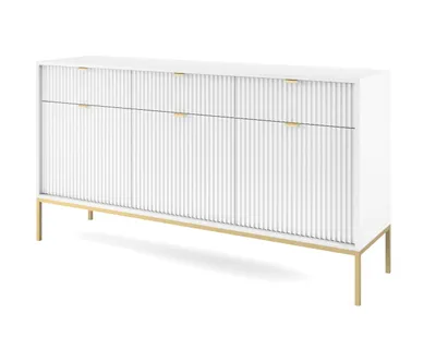 Produktbild von AX LIVING Sideboard mit Schubladen Eternas KS154 154 cm Modern Weiß