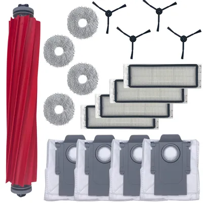 Produktbild von Zubehörpaket für Roborock QREVO – Beutel/Filter/Wischmopp/Seitenbürste/Extraktionsrolle Phonillico®