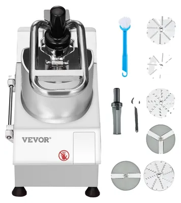 Zdjęcie produktu dla Vevor Profesjonalny Robot Kuchenny Krajalnica Do Warzyw 750W 2 Otwory