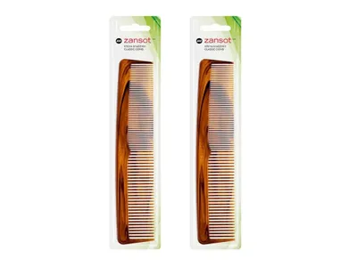 Obrázek produktu pro Zansot 2 × klasický hřeben 19 cm, vyrobeno v Řecku