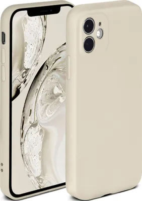 Produktbild von Soft-Case für iPhone 12, Farbe:Creme