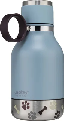 Produktbild von Asobu Dog Bowl Bottle Blau, 0.975 L